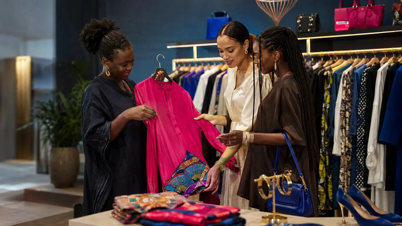 Mode contemporaine créée et vendue à Bamako